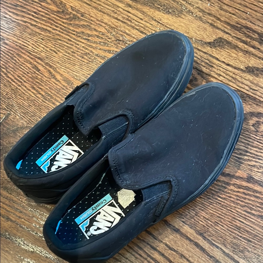 Vans Men's Black Slip-On Shoes